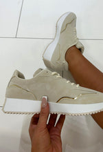 Beige Chunky Trainers