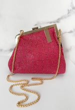 Feelings For Me Hot Pink Embellished Clutch Bag