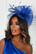 Cobalt Feather Fascinator