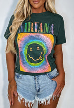 Rock N Soul Green Nirvana Licensed T-Shirt