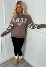 Bree Mocha Los Angeles Sweatshirt