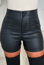 Cool Escape Black Coated Shorts