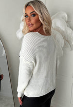 Francie Cream Ooh La La Knitted Jumper