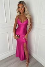 Free To Frolic Pink Cross Back Maxi Dress