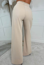 I See Fire Stone High Waisted Wide Leg Trousers