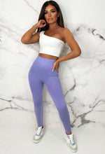 Pushing It Lilac Bum Shaping Leggings