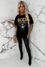 Kaylee Black Rock T-Shirt