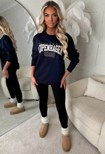 Never Basic Navy Copenhagen Sweatshirt