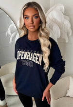 Never Basic Navy Copenhagen Sweatshirt