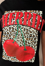 Ruby Black Cherry Leopard T-Shirt