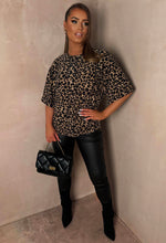 Set The Trend Multi Leopard Print T-Shirt