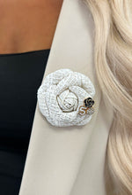 Unforgettable Cream Flower Brooch