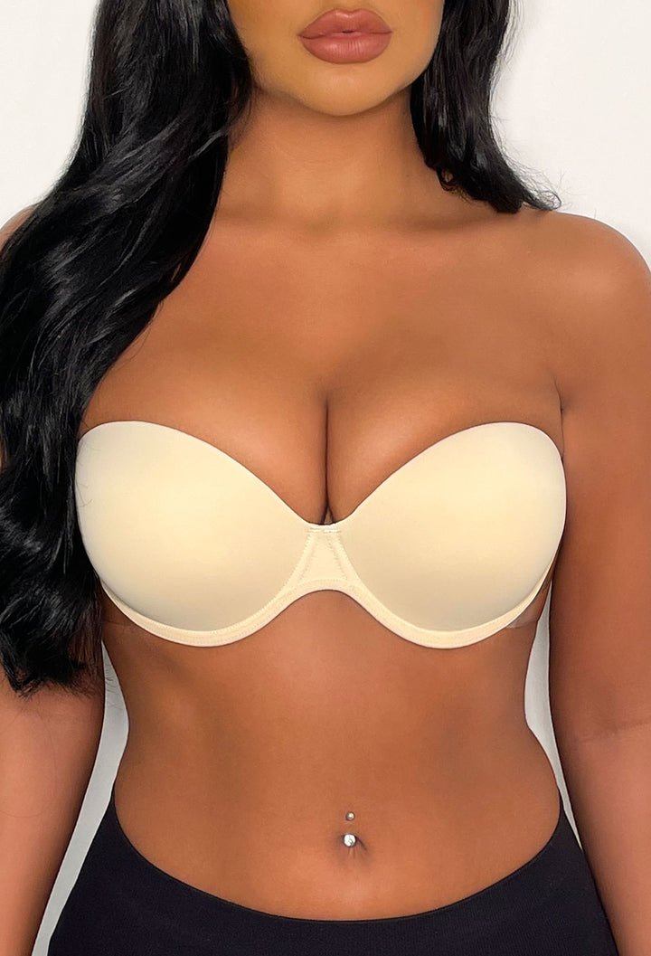 Bras for Women,Backless Bra Stick On Bra Dd Cup French Deep V Low