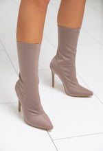 Nude Sock Boot