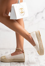 Nude Espadrille Flats