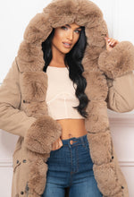 Hooded Fur Parka